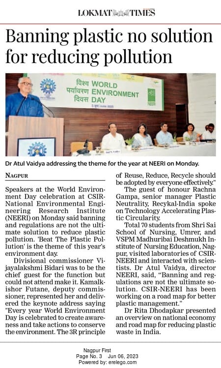 Banning Plastic no solution for reducing pollution  Image